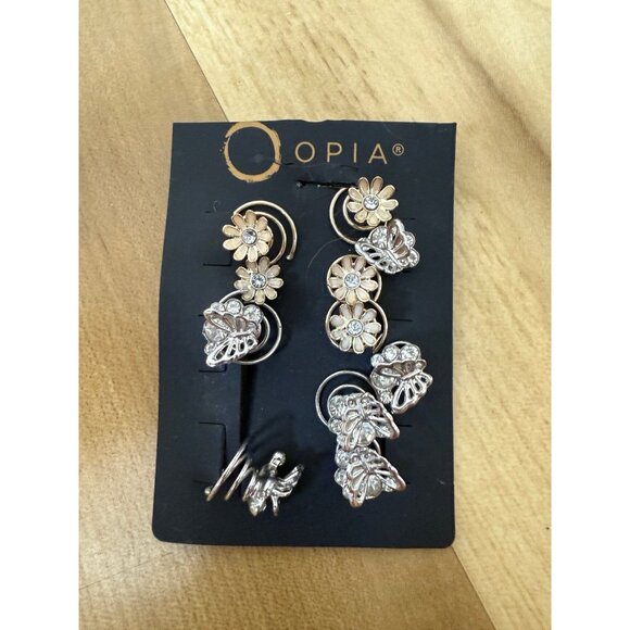 Primark Opia Flower and Butterfly Hair Coils Set - Picture 1 of 8